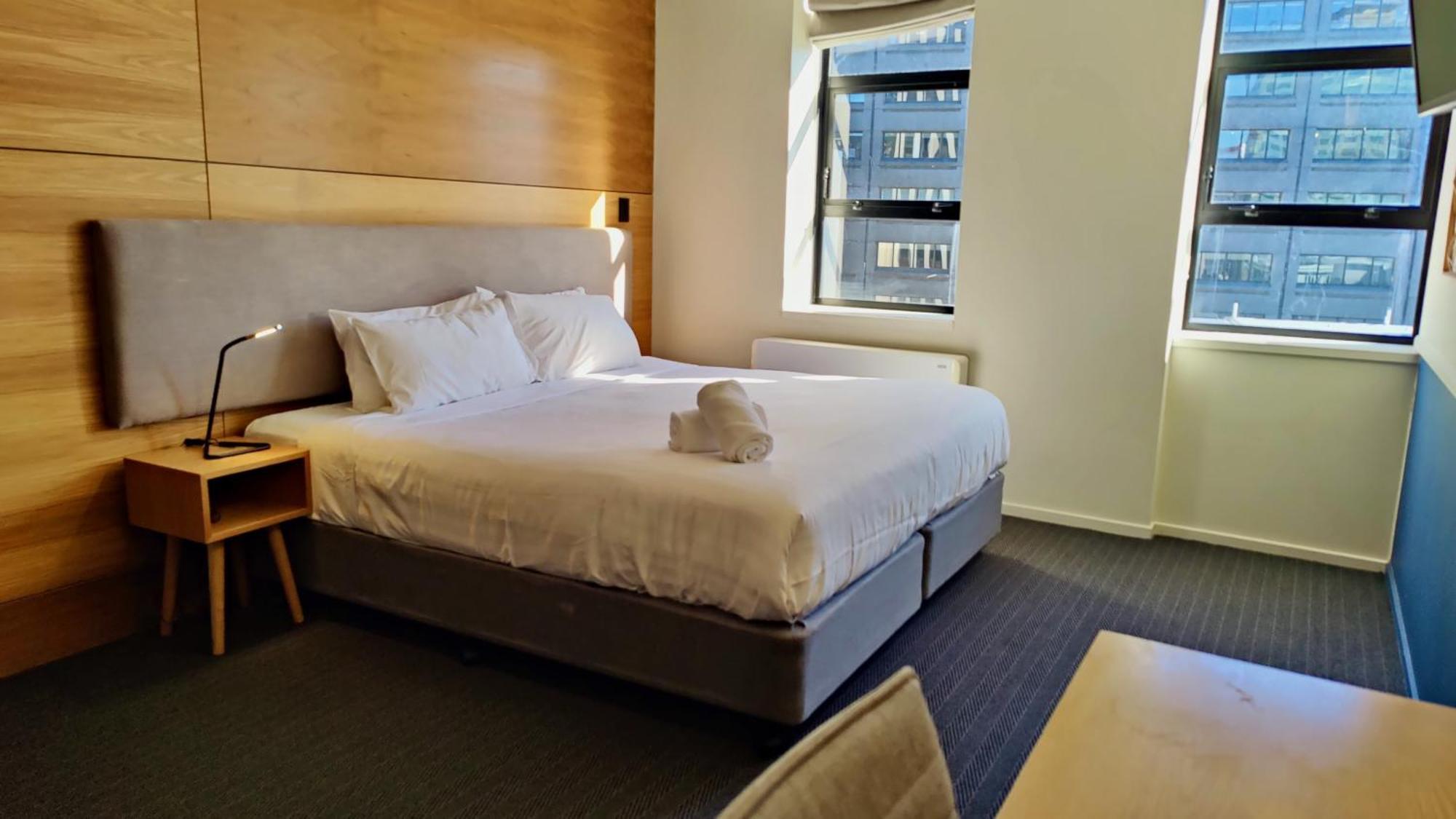 Park Hotel, Lambton Quay Wellington Kamer foto
